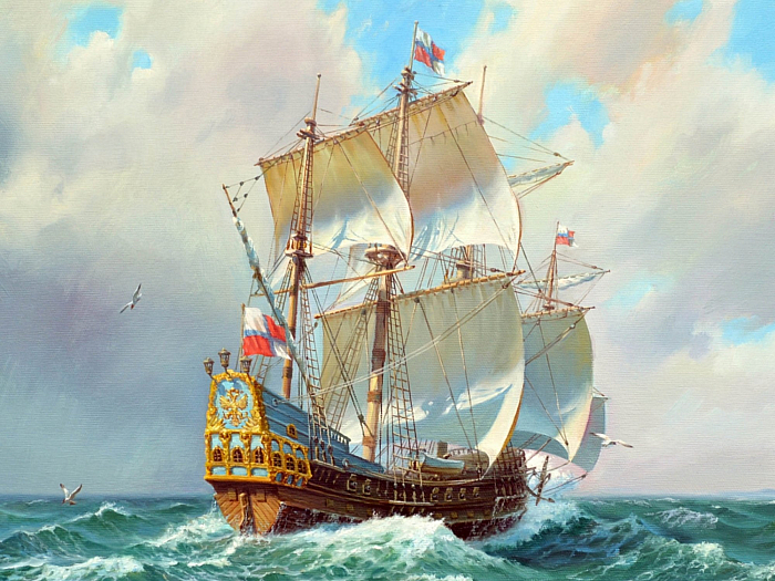 Первый русский корабль 