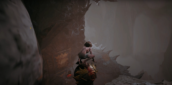Скриншот игры The Lord of the Rings: Gollum