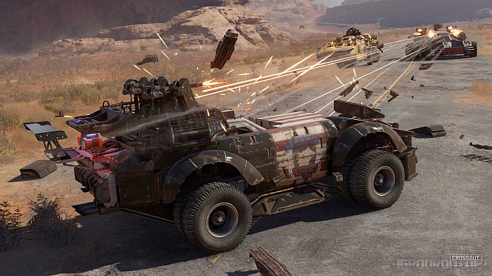 Бой в игре Crossout